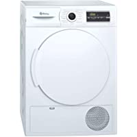 Balay 3SC377B- secadora de condensación- capacidad 7kg- 65 decibel-consumo de energia annual 499kWh- blanco